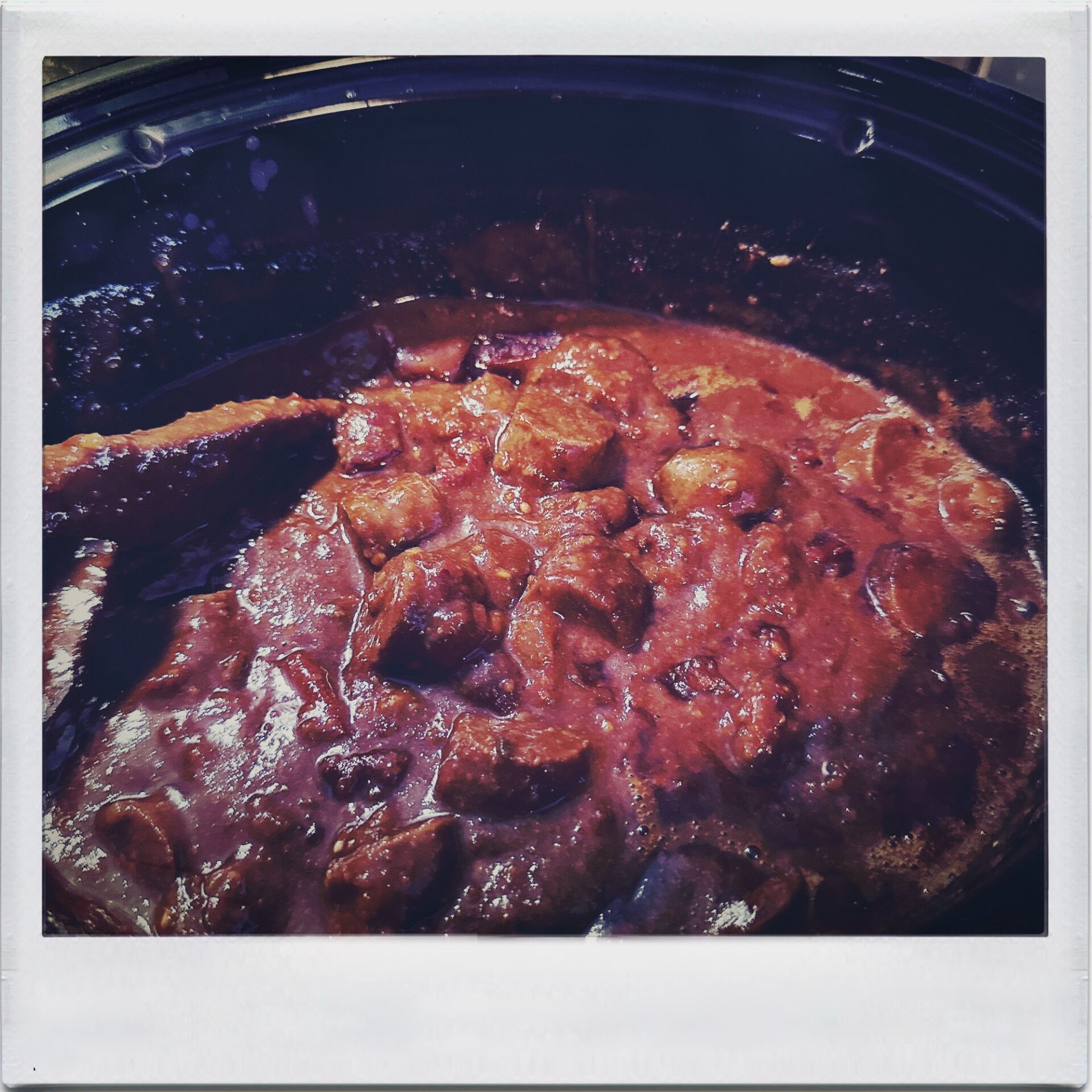 Slowcooker frikandelstoofpot