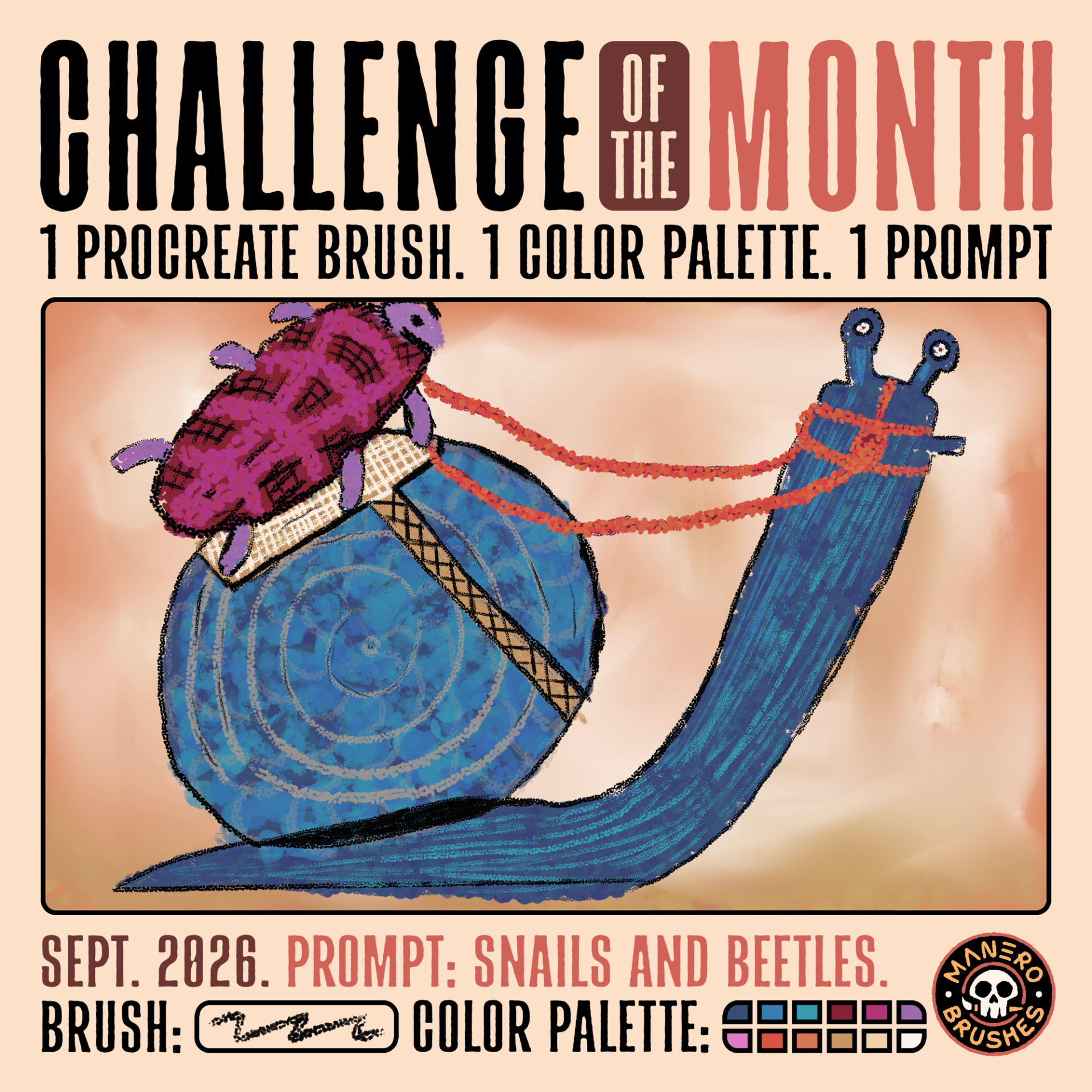 Monthly challenge tekenen