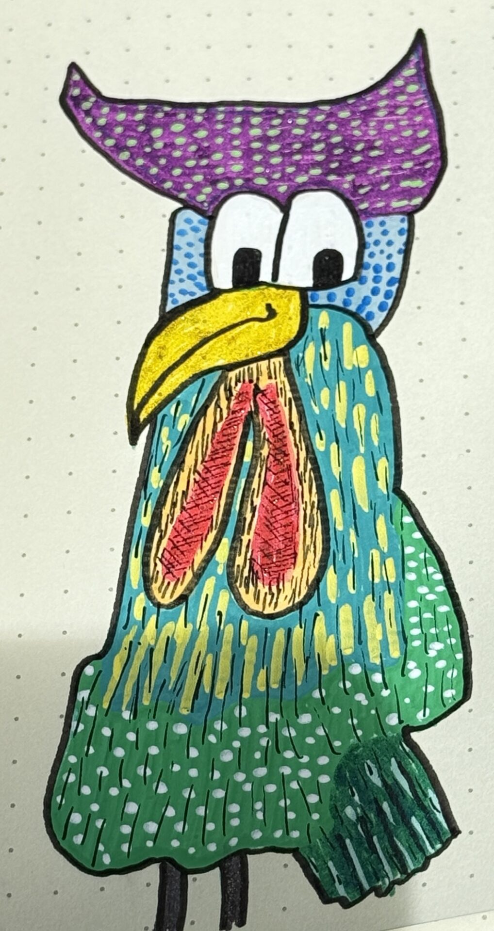 Rare vogel…