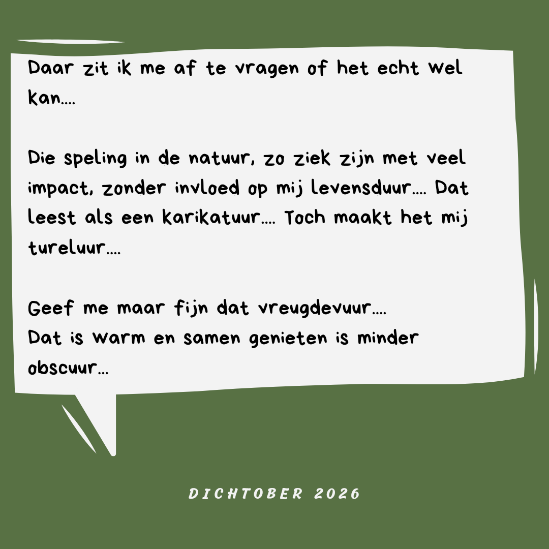 Vreugdevuur – Dichtober